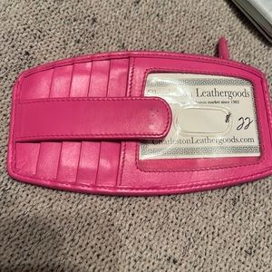 Leather card wallet
